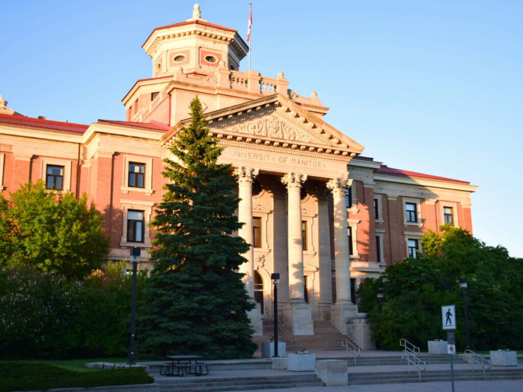 View of the University of Manitoba Administrative Building