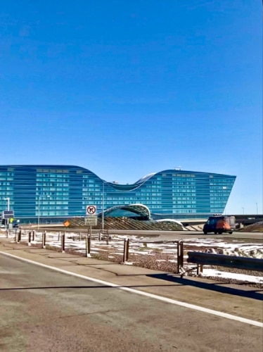 View of The Westin Denver International Airport from the outside