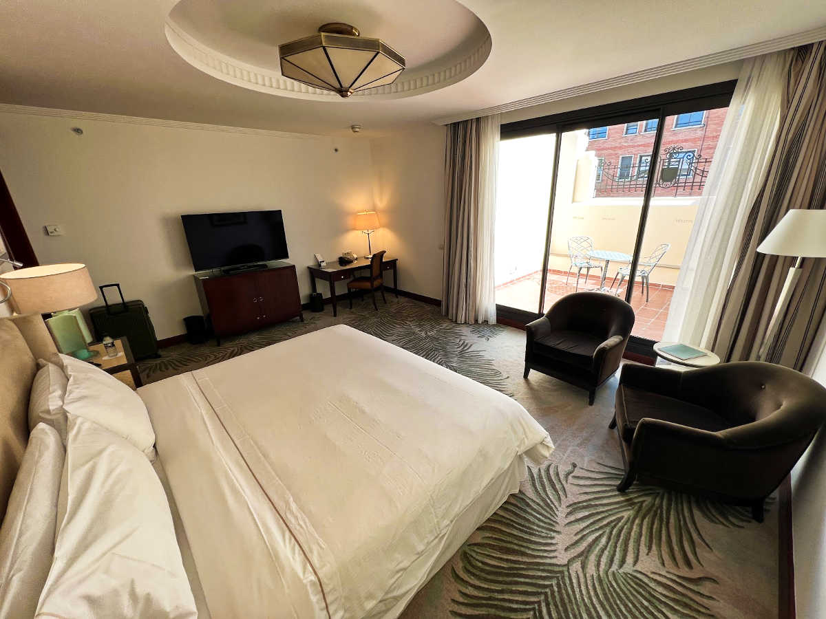 View inside the room at The Westin
