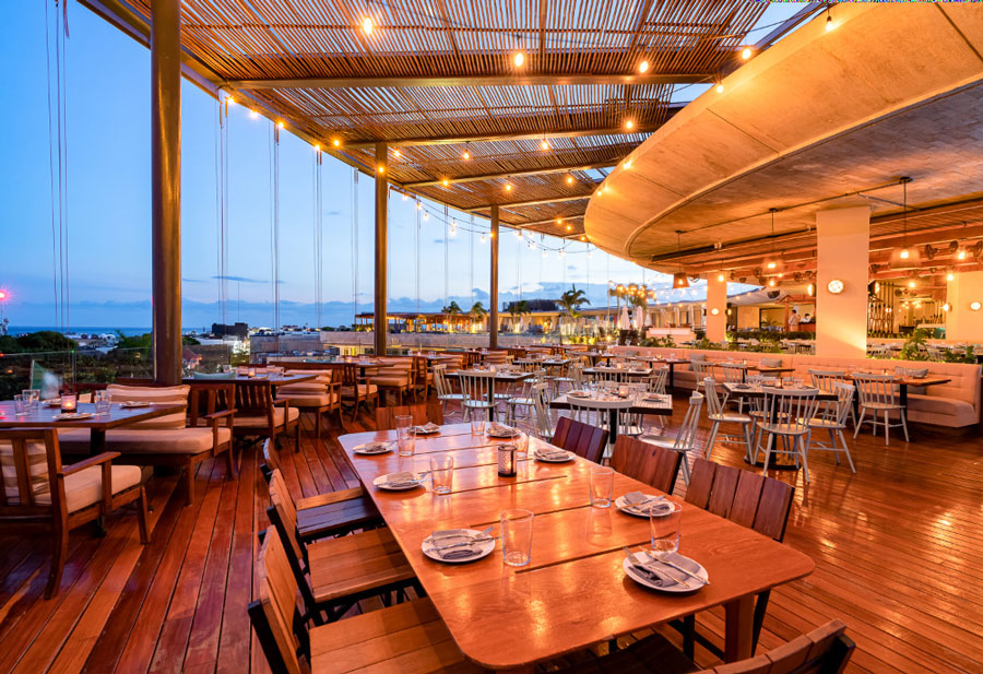 The interior of the Thompson Restaurant