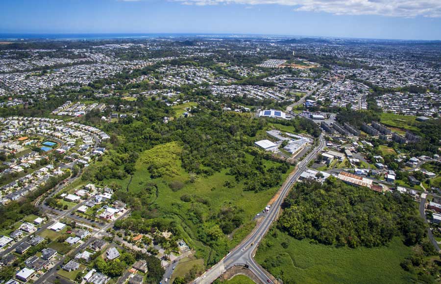 Aerial view of Toa Alta