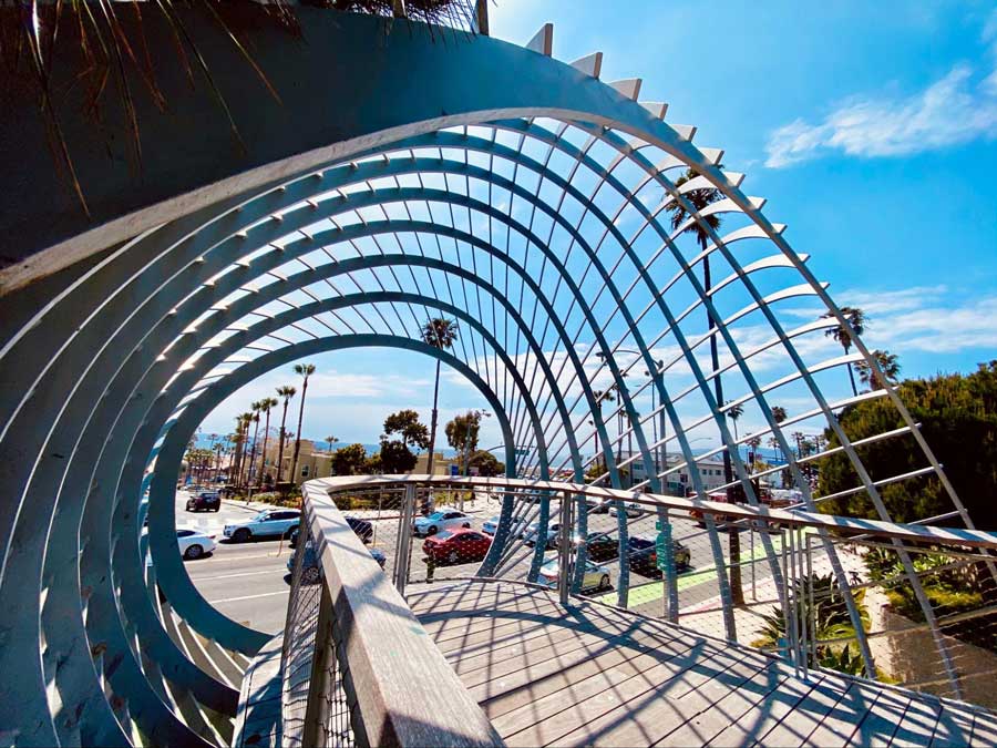 View from the Tongva Park