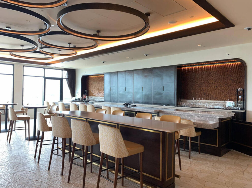 View inside the Topolino’s Terrace at the Disney’s Riviera Resort