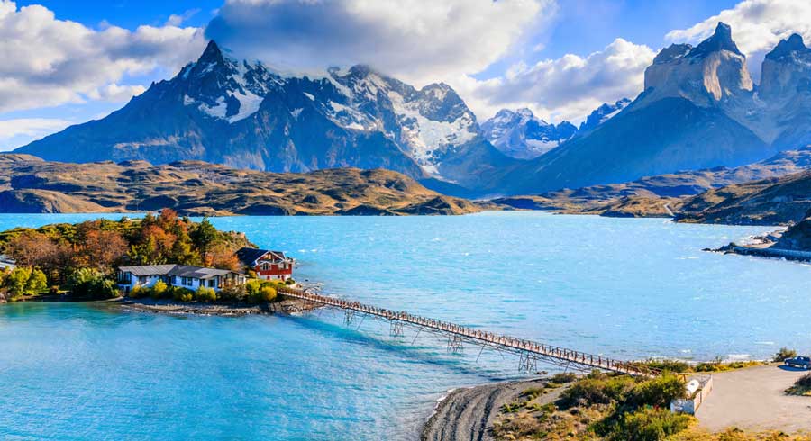 View from the Torres Del Paine National Park