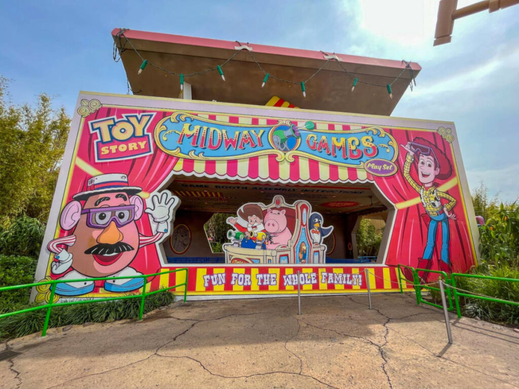 The Toy story midway games