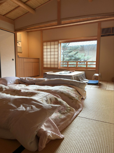 View of the traditional Japanese room