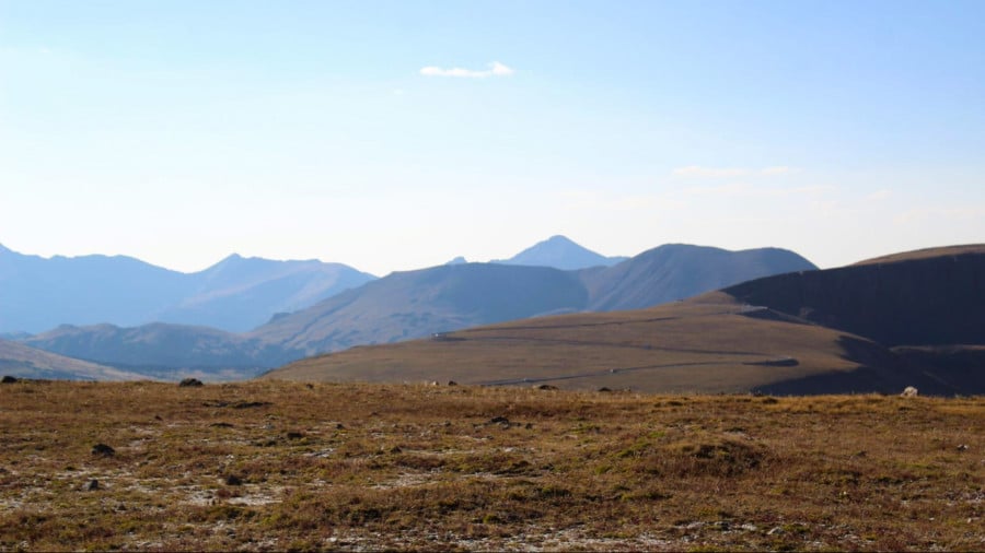 View of the Trail Ridge Road