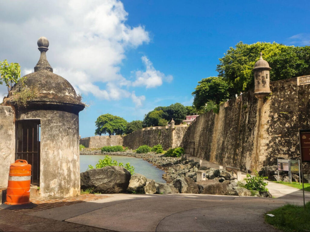 View of the trail after the San Juan Gate