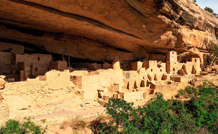 Ancients carved in Mesa Verde National Park
