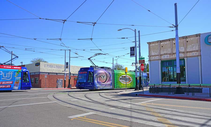 View of one of the transportation use in Tucson