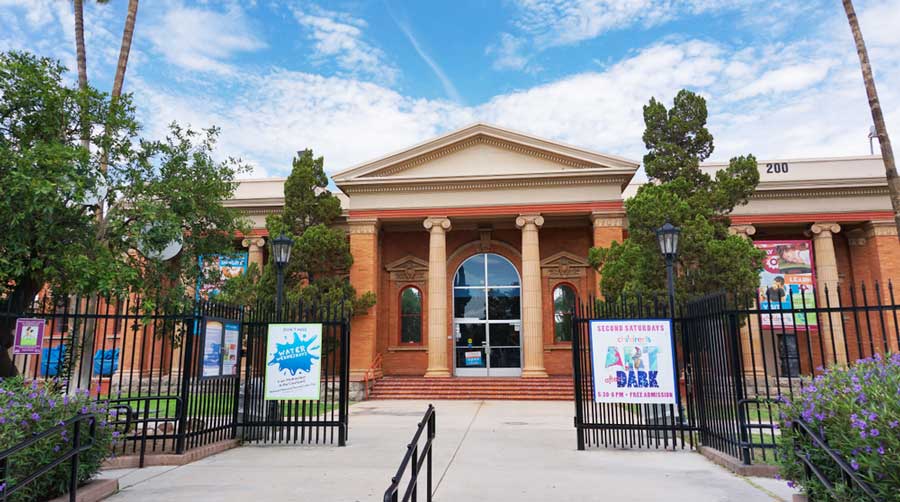 View of the entrance to Tucson Children’s Museum