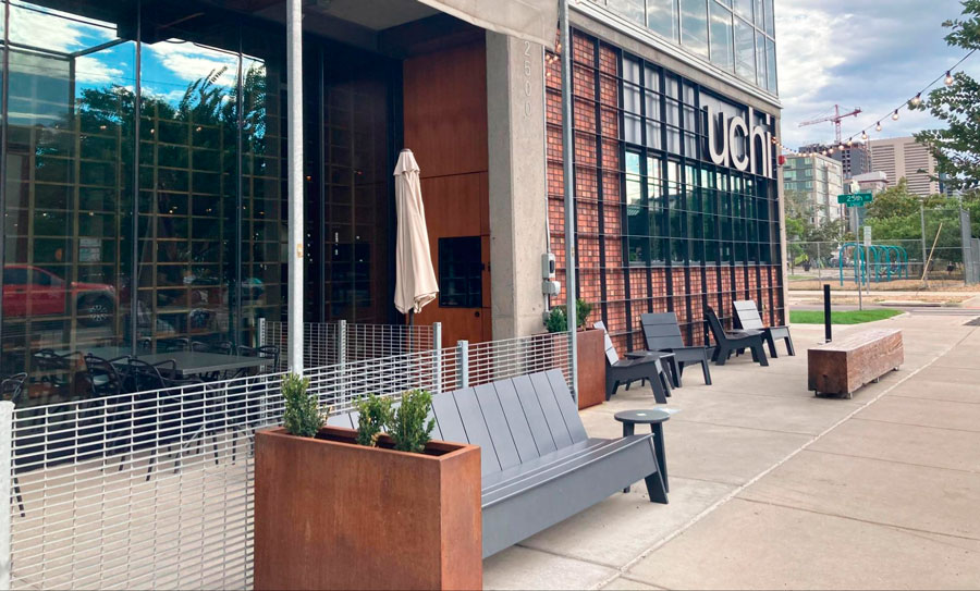 View of the Uchi Denver from the outside