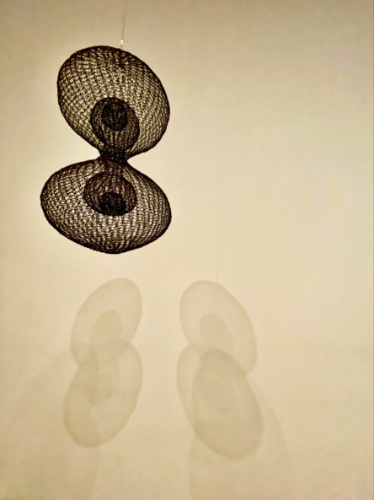 The art installation Untitled by Ruth Asawa