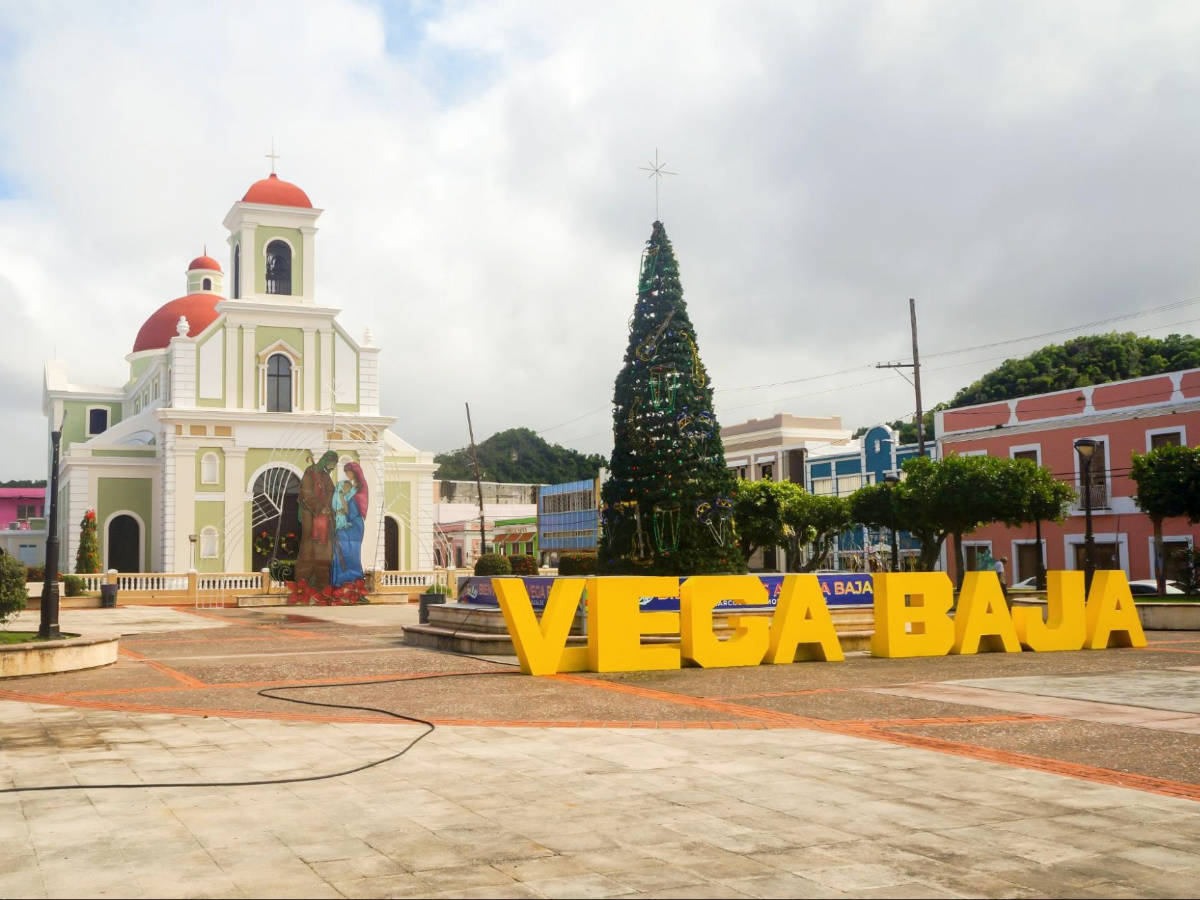 Christmas decoration in Vega Baja