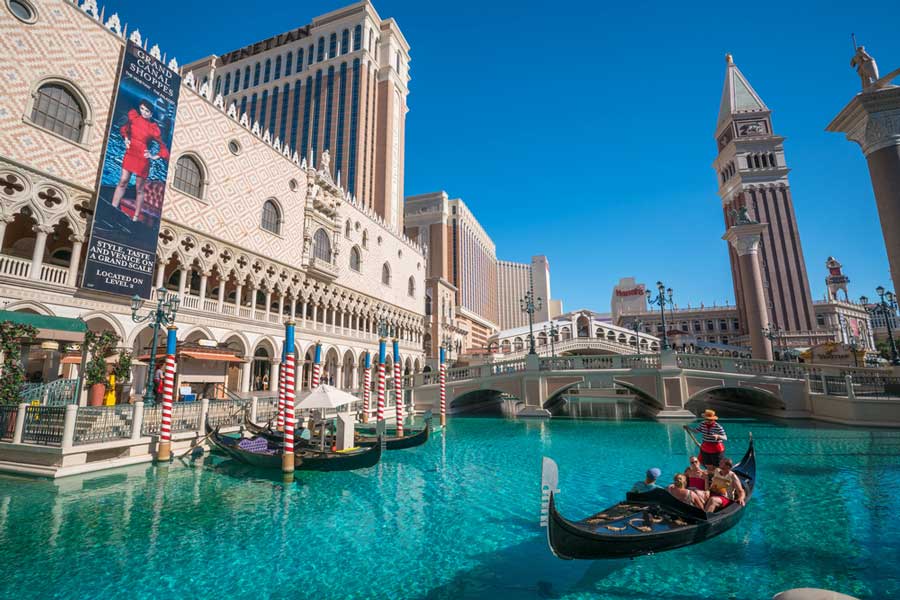 View from The Venetian Las Vegas