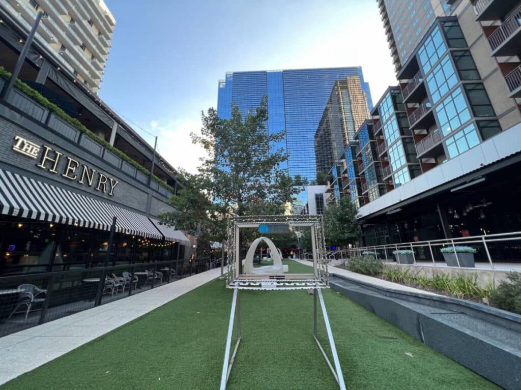 View of the Union Dallas in Victory Park