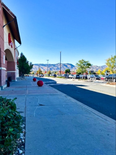Scenic mountain views from the Colorado Mills Mall