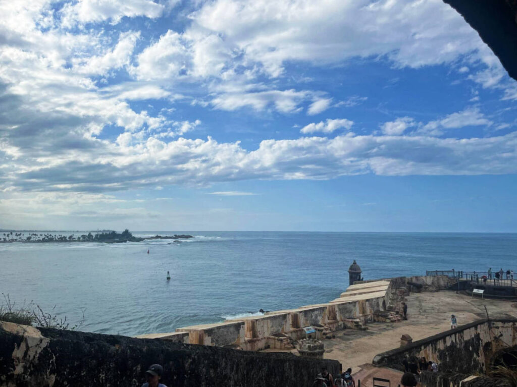 Overlooking view from Castillo San Felipe del Morro