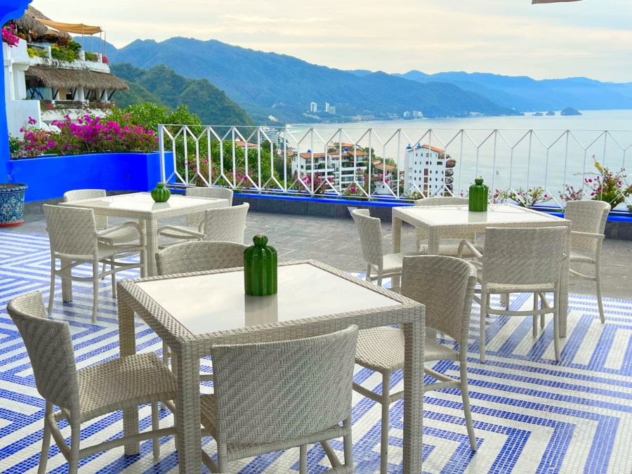 Outdoor view from Patio Azul in Puerto Vallarta