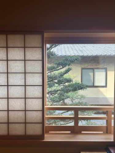 View from the window in the Ryokan Motonago