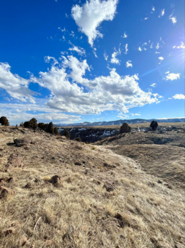 West-facing views from the top of North Table Mountain Park