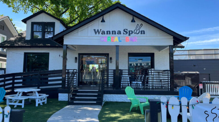 View outside Wanna Spoon Cereal Bar
