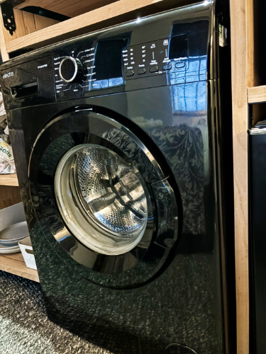 The washing machine in the studio