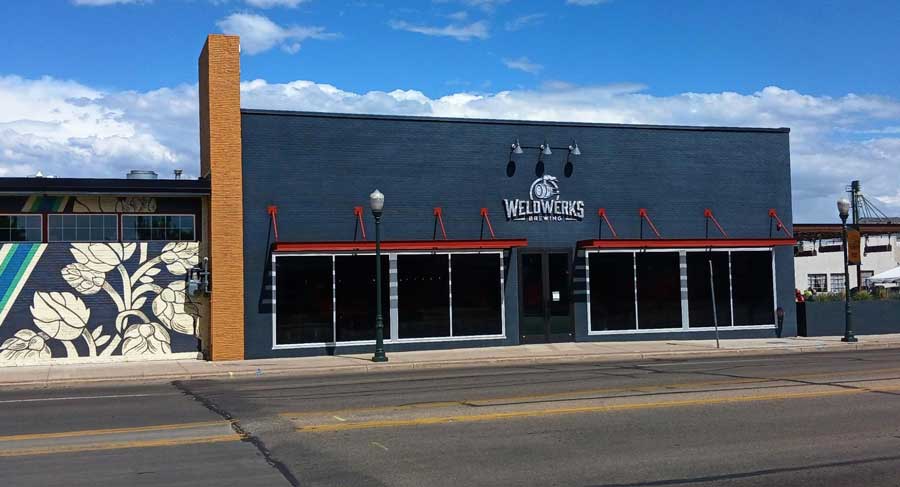 The WeldWerks Brewing building in Greeley