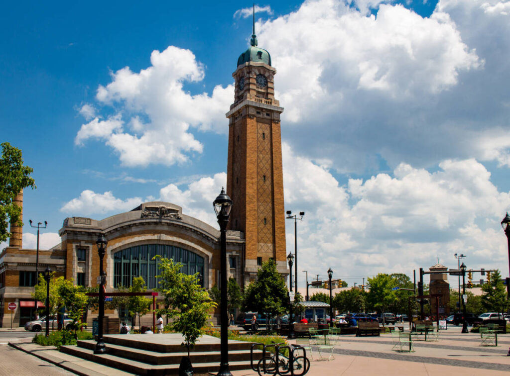 View of the West Side Market in Ohio City