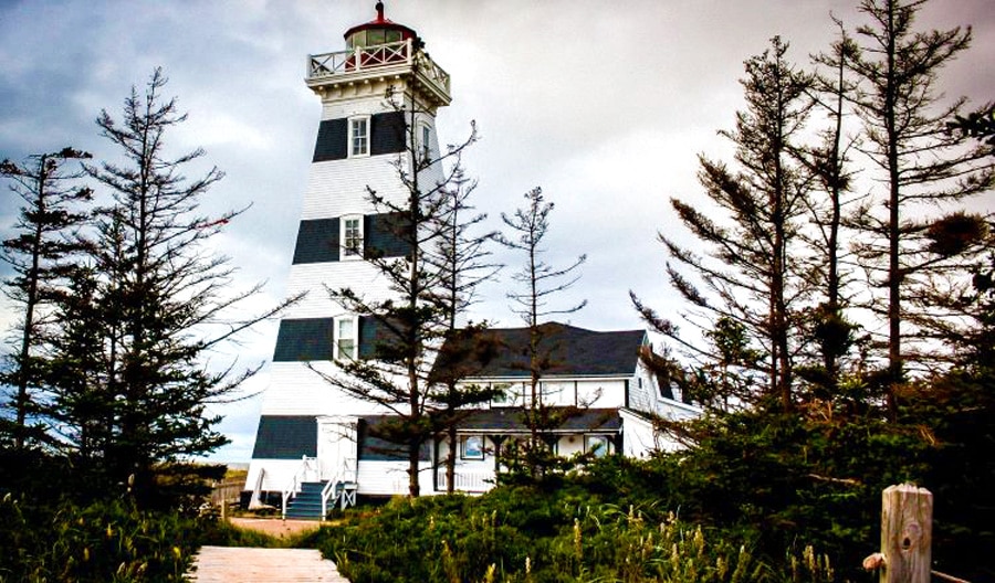 The Cedar Dunes Provincial Park in Prince Edward Island