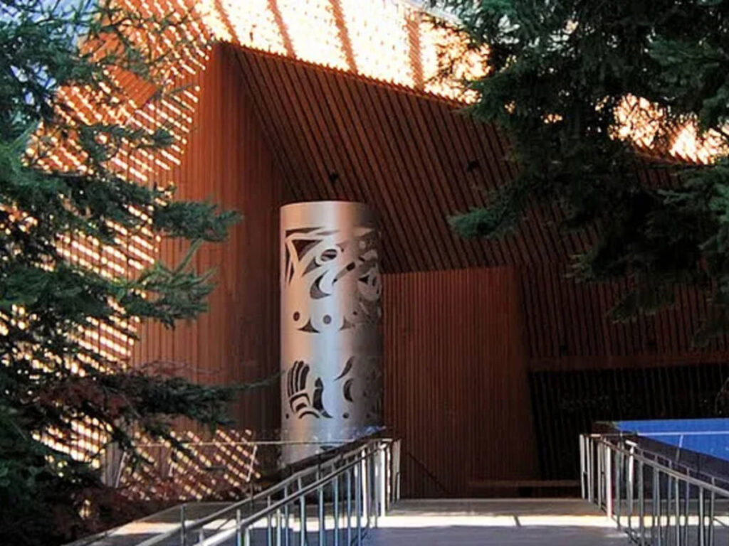 The Whistler’s Audain Art Museum from the outside