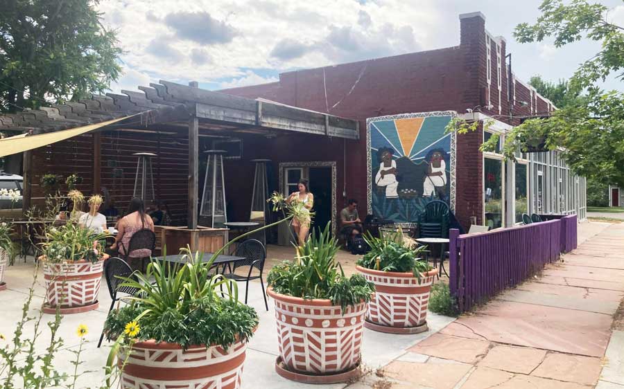 The Whittier Cafe from the outside