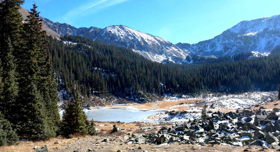 Scenic view at the Williams Lake