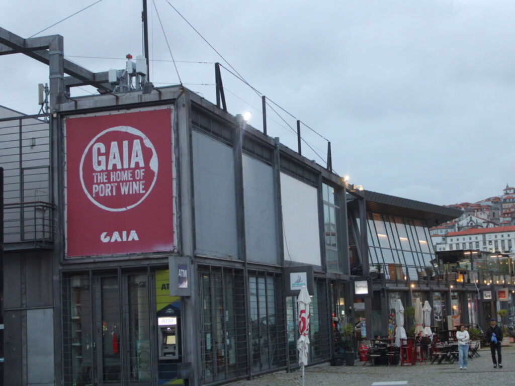 View of the Wineries in Vila Nova De Gaia