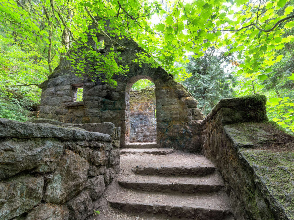 View at the Witch’s Castle in Portland