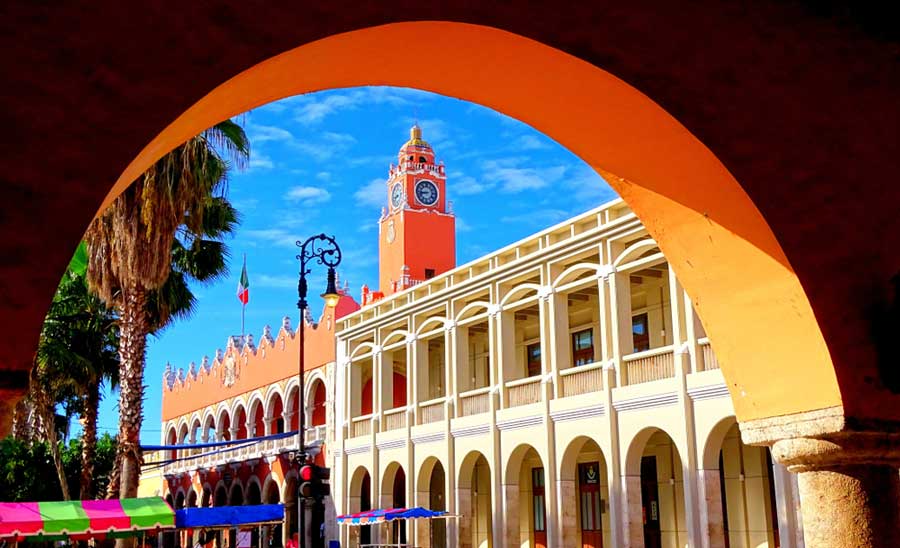 The Yucatan City Hall in Mérida