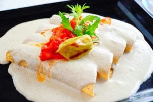 A traditional mayan food dish in Valladolid