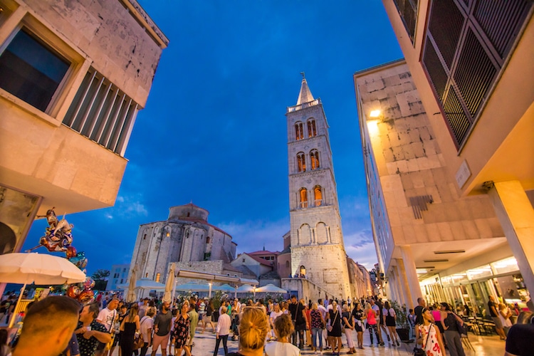 Bell tower in Zadar